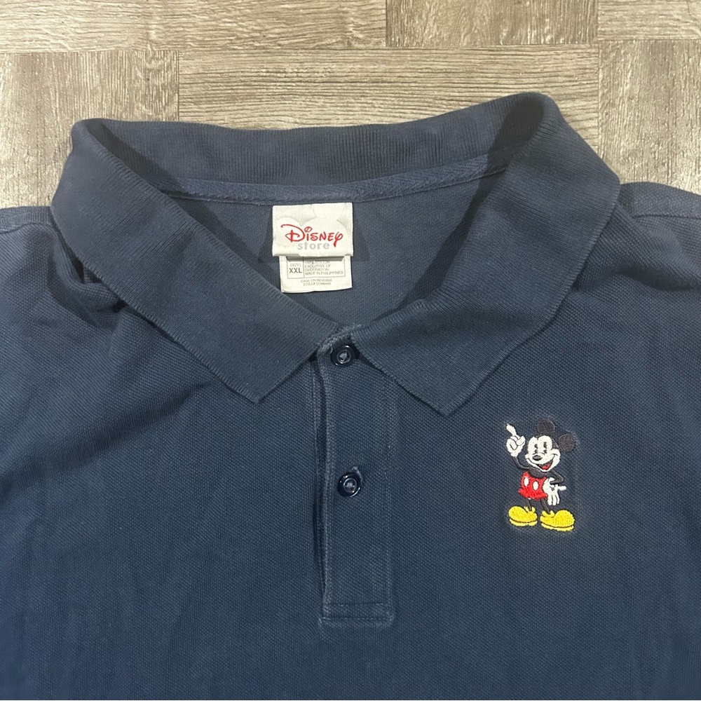 Men’s Disney Store Blue Polo Shirt Size XXL - Picture 3 of 9